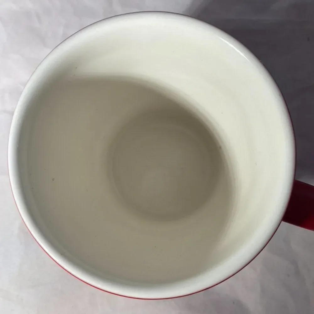 2008 Red Starbucks Coffee Mug